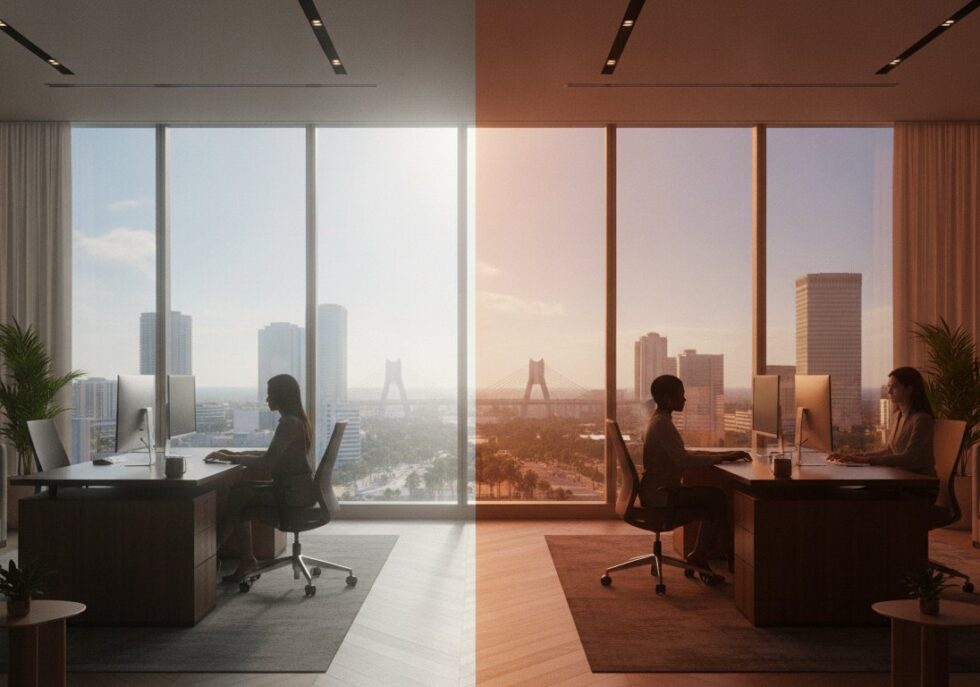 Anti-Glare Window Film Tampa: 2026 Office Comfort Guide