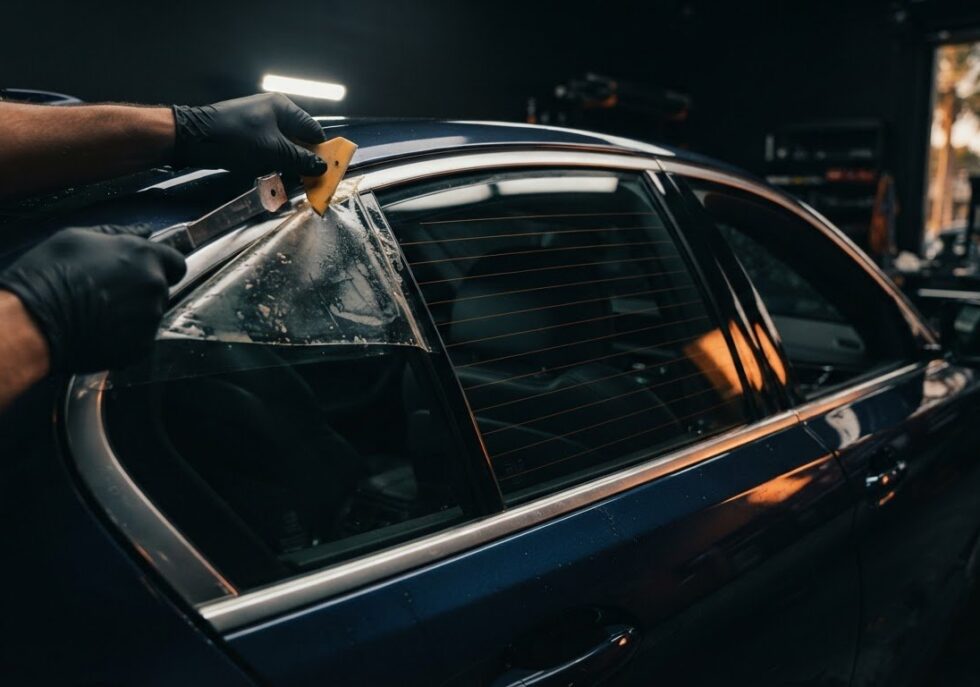 Car Window Tint Removal and Replacement in Tampa